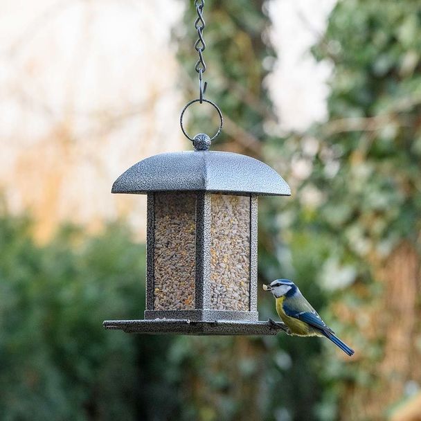 Futtersäule Salzburg, eckiges Dach