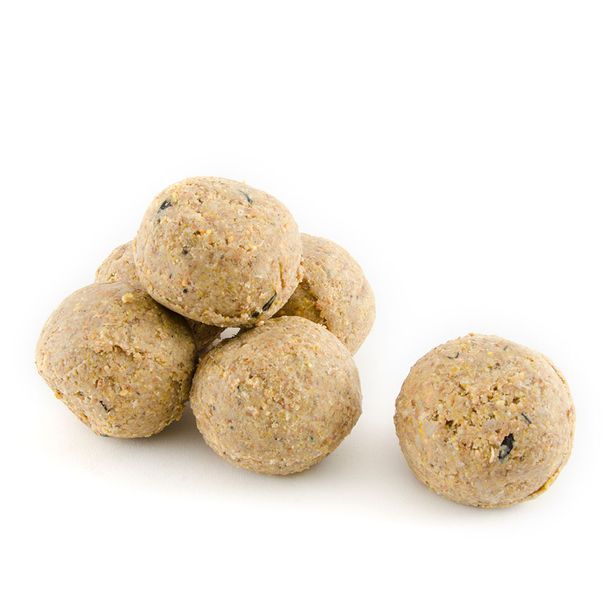 Meisenknödel mit Mehlwürmern, 6 Stück