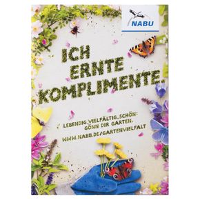 Samentüte "Ich ernte Komplimente" (Biozertifiziertes Saatgut)