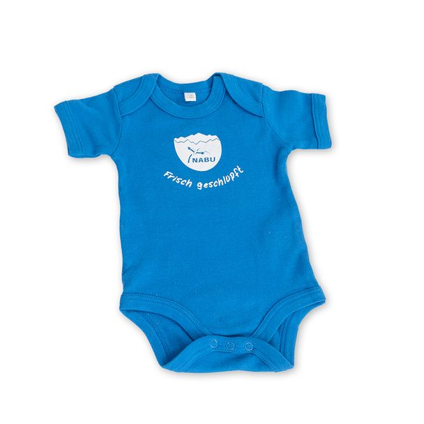 Baby-Body "Frisch geschlüpft", blau