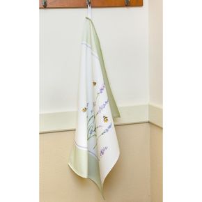 Geschirrtücher mit Hummeln und Lavendel im 2er-Set