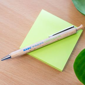Kugelschreiber mit NABU-Wortmarke