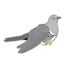 Ansteckpin Kuckuck