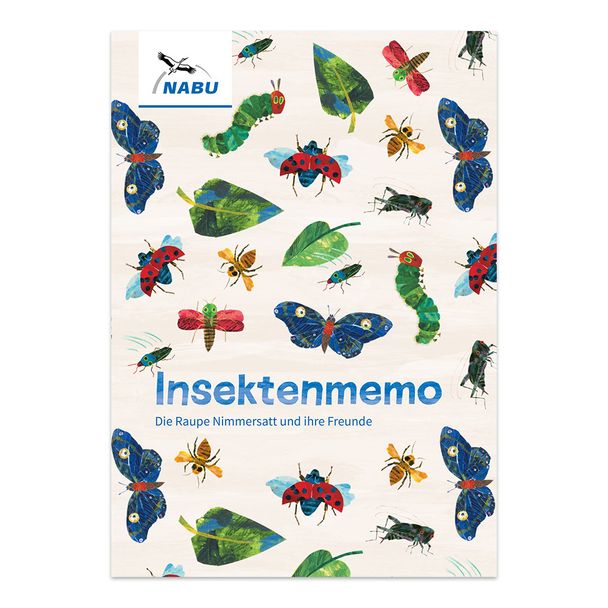 Insektenmemo - Die Raupe Nimmersatt und ihre Freunde