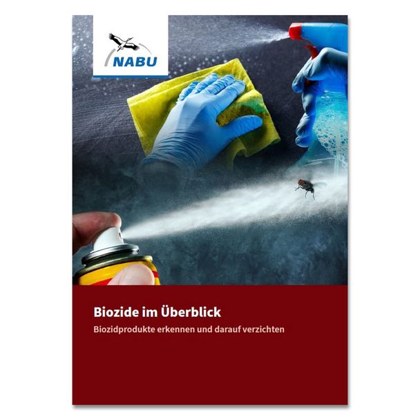 Faltblatt "Biozide im Überblick" - Biozidprodukte erkennen und vermeiden