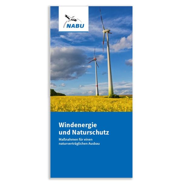 Flyer ‚‚Maßnahmen für einen naturverträglichen Ausbau‘‘