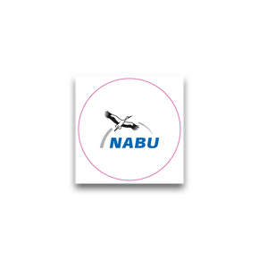 NABU-Sticker rund, Ø 10 cm