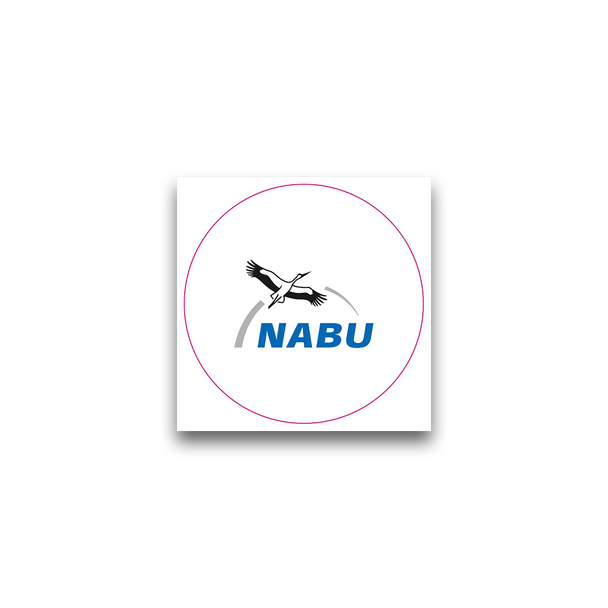 NABU-Sticker rund, Ø 10 cm