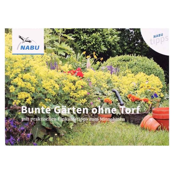 NABU-Tipp „Bunte Gärten ohne Torf“