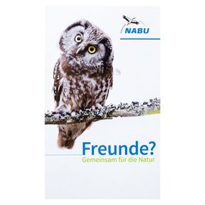 Mitgliedsfaltblatt „Freunde?“ mit SEPA-Mitgliedsantrag