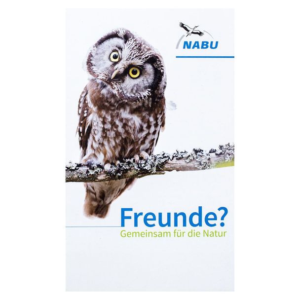 Mitgliedsfaltblatt „Freunde?“ mit SEPA-Mitgliedsantrag