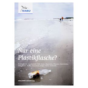Nur eine Plastikflasche