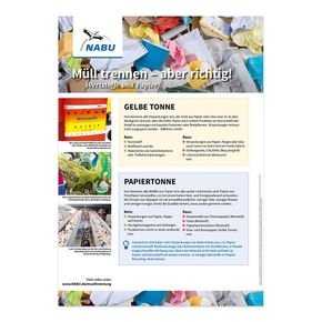 Müll trennen, aber richtig - Wertstoffe und Papier (Digital)