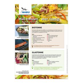Müll trennen, aber richtig - Biomüll und Glas