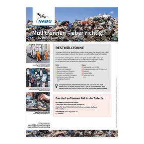 Müll trennen, aber richtig - Restmüll und Elektrogeräte (Digital)