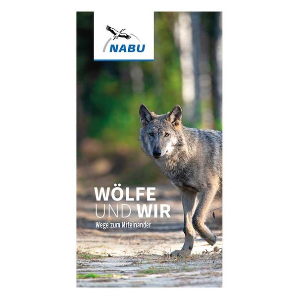 Faltblatt Wölfe und Wir