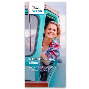 Faltblatt NABU-Förderung Klima+ (Digital)