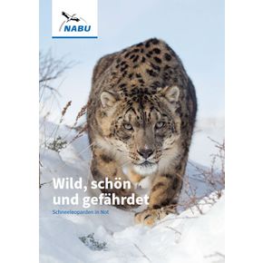 Broschüre "Wild, schön und gefährdet - Schneeleoparden in Not" (Digital)
