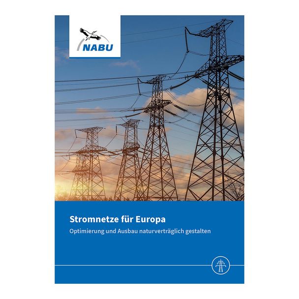 Broschüre "Stromnetze für Europa" - Optimierung und Ausbau naturverträglich gestalten (Digital)